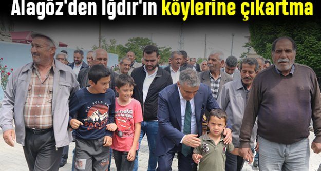 Alagöz'den Iğdır'ın köylerine çıkartma