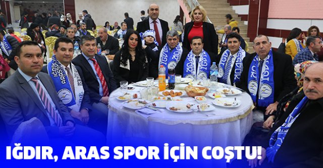 Iğdır, Aras Spor için coştu