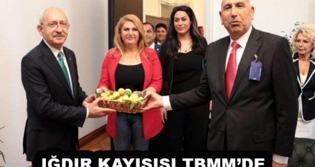 Iğdır kayısısı TBMM de