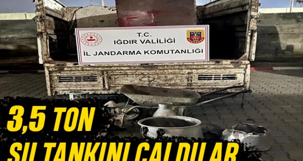 IĞDIR'DA EV HIRSIZLARI YAKALANDI