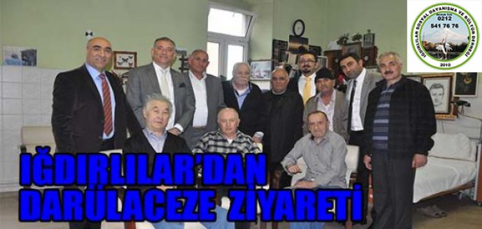 Iğdırlılar'dan Darülaceze ziyareti