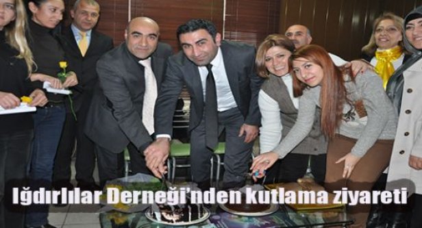 Iğdırlılar Derneği'nden kutlama ziyareti