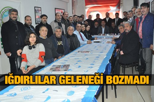 Iğdırlılar Geleneği Bozmadı