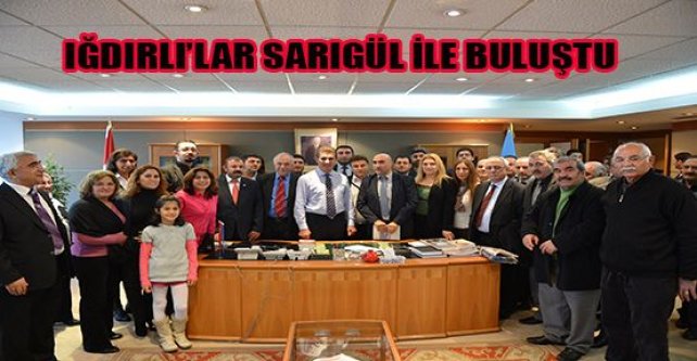 Iğdırlılar Sarıgül ile buluştu