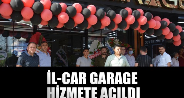 İl car garage hizmete açıldı