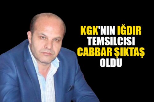 KGK'nın Iğdır Temsilcisi Cabbar Şıktaş Oldu