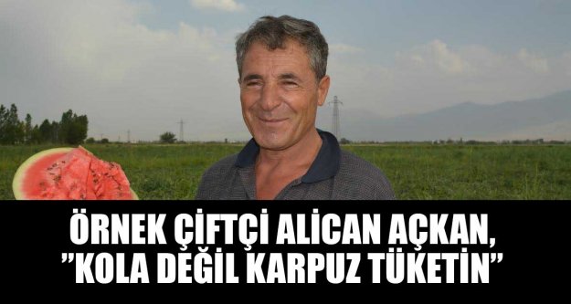 Kola değil karpuz tüketin