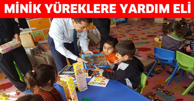 MİNİK YÜREKLERE YARDIM ELİ