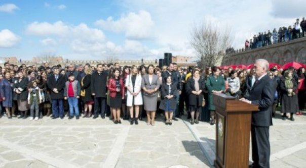 Nahçıvan'da Nevruz Bayramı Coşku İle Kutlandı