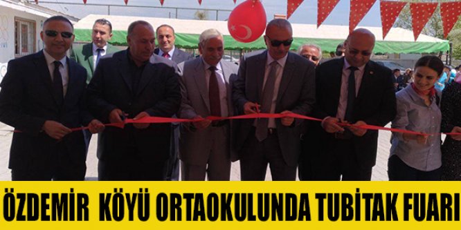 ÖZDEMİR  KÖYÜ ORTAOKULUNDA TUBİTAK FUARI