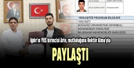 Iğdır#039;ın YKS birincisi Arin, mutluluğunu Rektör Alma#039;yla paylaştı