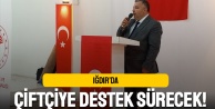 Iğdırda çiftçiye destek sürecek