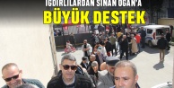 Iğdırlılardan Sinan Oğan'a büyük destek