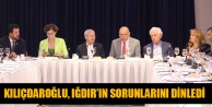 Kılıçdaroğlu, Iğdırın sorunlarını dinledi