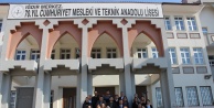 70.Yıl Cumhuriyet Mesleki ve Teknik Anadolu Lisesini ziyaret