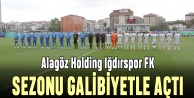 Alagöz Holding Iğdırspor FK sezona galibiyetle başladı