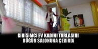 Girişimci ev kadını tarlasını düğün salonuna çevirdi