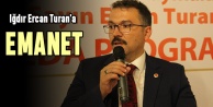 Iğdır Ercan Turan'a emanet