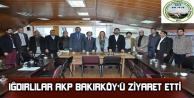 Iğdırlılar Ak Parti Bakırköy'ü ziyaret etti