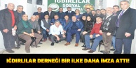 Iğdırlılar Derneği bir ilke daha imza attı!