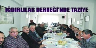 Iğdırlılar Derneği'nde taziye