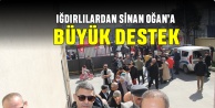 Iğdırlılardan Sinan Oğan'a büyük destek