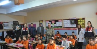İl Jandarma Komutanı Başakçı'dan Öğrencilere Ziyaret