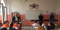 Milli Eğitim Müdürü, Kazancı Ortaokulunu ziyaret etti