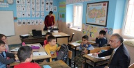 Milli Eğitim Müdürü Kuzugüden  Köyü İlkokulunu Ziyaret Etti