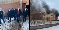 Tuzluca Devlet Hastanesinde korkutan yangın