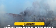 Tuzluca'nın köylerinde yangın