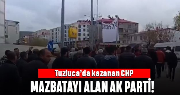 Tuzluca'da kazanan CHP, mazbatayı alan AK Parti