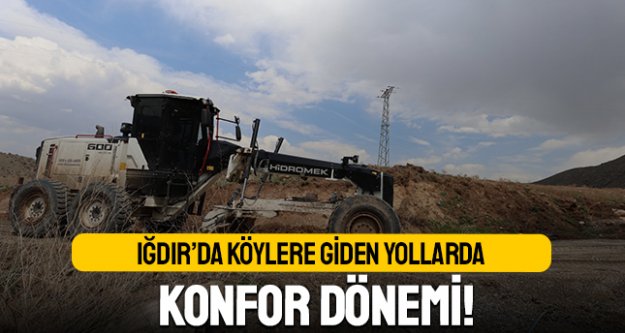 Tuzlucada Köylere Giden Yollarda Konfor Dönemi