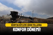 Tuzluca’da Köylere Giden Yollarda Konfor Dönemi