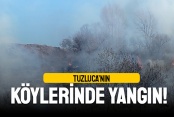 Tuzluca’nın köylerinde yangın