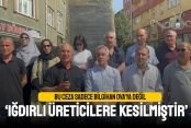 ‘Bilgihan Ova’ya kesilen ceza Iğdırlı üreticiye kesilmiştir’