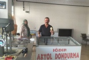 IĞDIR’DA MANDA SÜTÜNDEN YAPILAN DONDURMAYA BÜYÜK İLGİ