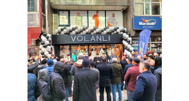 VOLANLI GİYİM MAĞAZASI AÇILIŞI YAPILDI